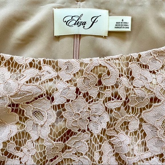 Two Piece Lace Dress - Picture 4 of 5